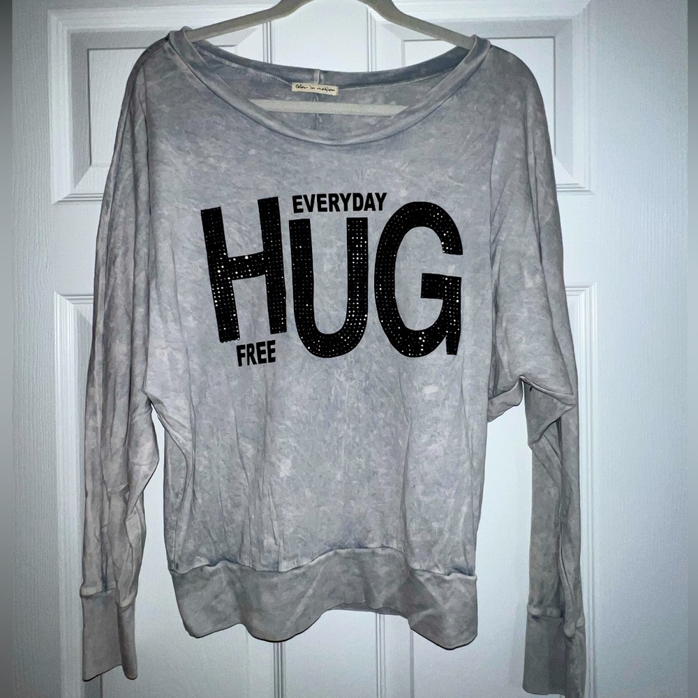 🩶 HUG LONG SLEEVE SHIRT